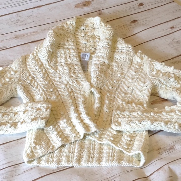 Dkny Sweaters - SOLD on other platform 🤍Vintage DKNY White Hooded Sweater Women’s Size S